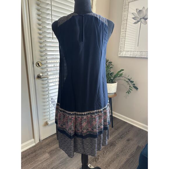 Loft Outlet NWT Navy Sleeveless Shift Dress Sz. Small - Picture 5 of 7
